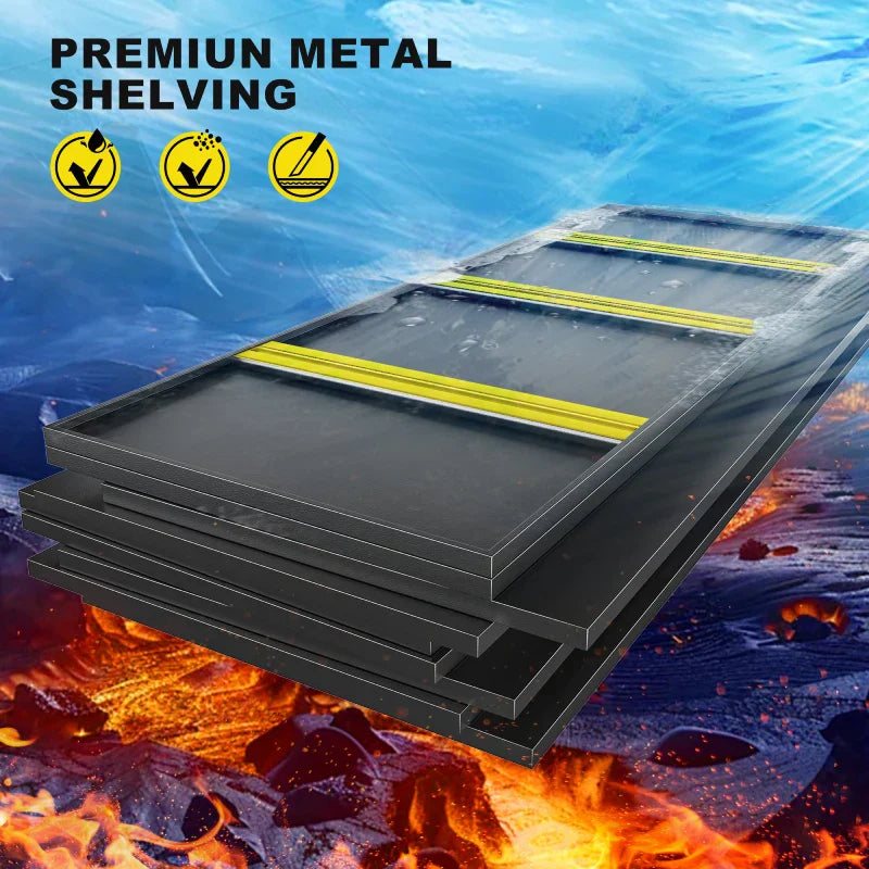 【🔥Factory Direct Clearout Sale🔥】31.7" W Storage Shelves 2000 lbs Adjustable 5-Tier Metal Shelving Units and Storage Rack Shelf