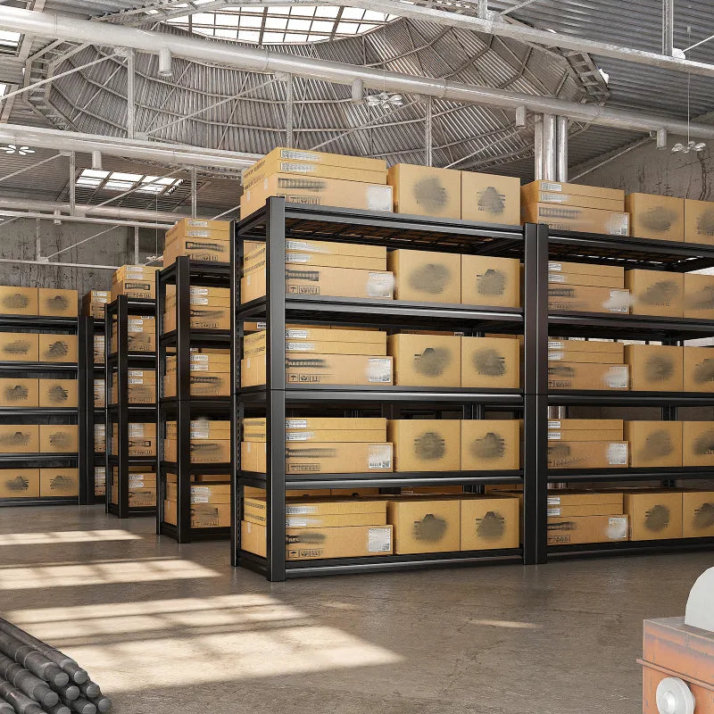 【🔥Factory Direct Clearout Sale🔥】72"H 5-Tier Storage Shelves for Basement 2550LBS Adjustable Shelving for Garage Warehouse Pantry