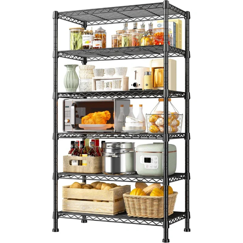【🔥Factory Direct Clearout Sale🔥】Tall Wire Shelving Units,Adjustable Outdoor Metal Shelves, Storage Shelves for Kitchen Pantry Dorm