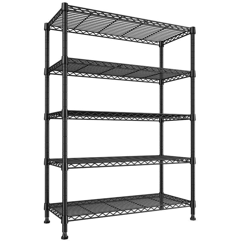 【🔥Factory Direct Clearout Sale🔥】Tall Wire Shelving Units,Adjustable Outdoor Metal Shelves, Storage Shelves for Kitchen Pantry Dorm