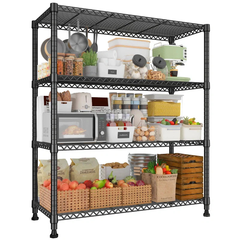 【🔥Factory Direct Clearout Sale🔥】Tall Wire Shelving Units,Adjustable Outdoor Metal Shelves, Storage Shelves for Kitchen Pantry Dorm