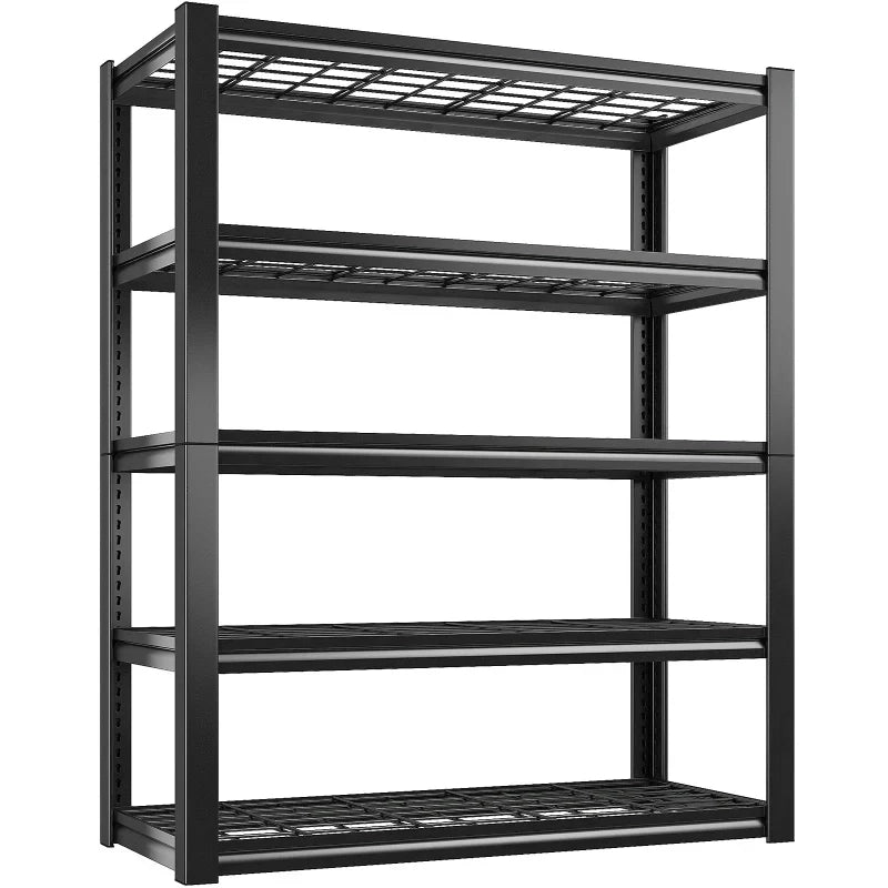 【🔥Factory Direct Clearout Sale🔥】72"H 5-Tier Storage Shelves for Basement 2550LBS Adjustable Shelving for Garage Warehouse Pantry