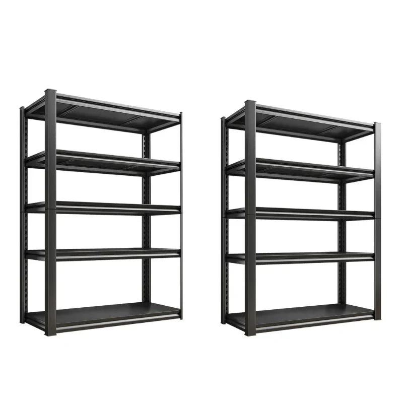 【🔥Factory Direct Clearout Sale🔥】2 Packs 31.5"W  Heavy Duty Storage Shelves, 5-Tier 2000 Lbs Adjustable Metal Shelving Units for Garage, Basement, Warehouse, Pantry