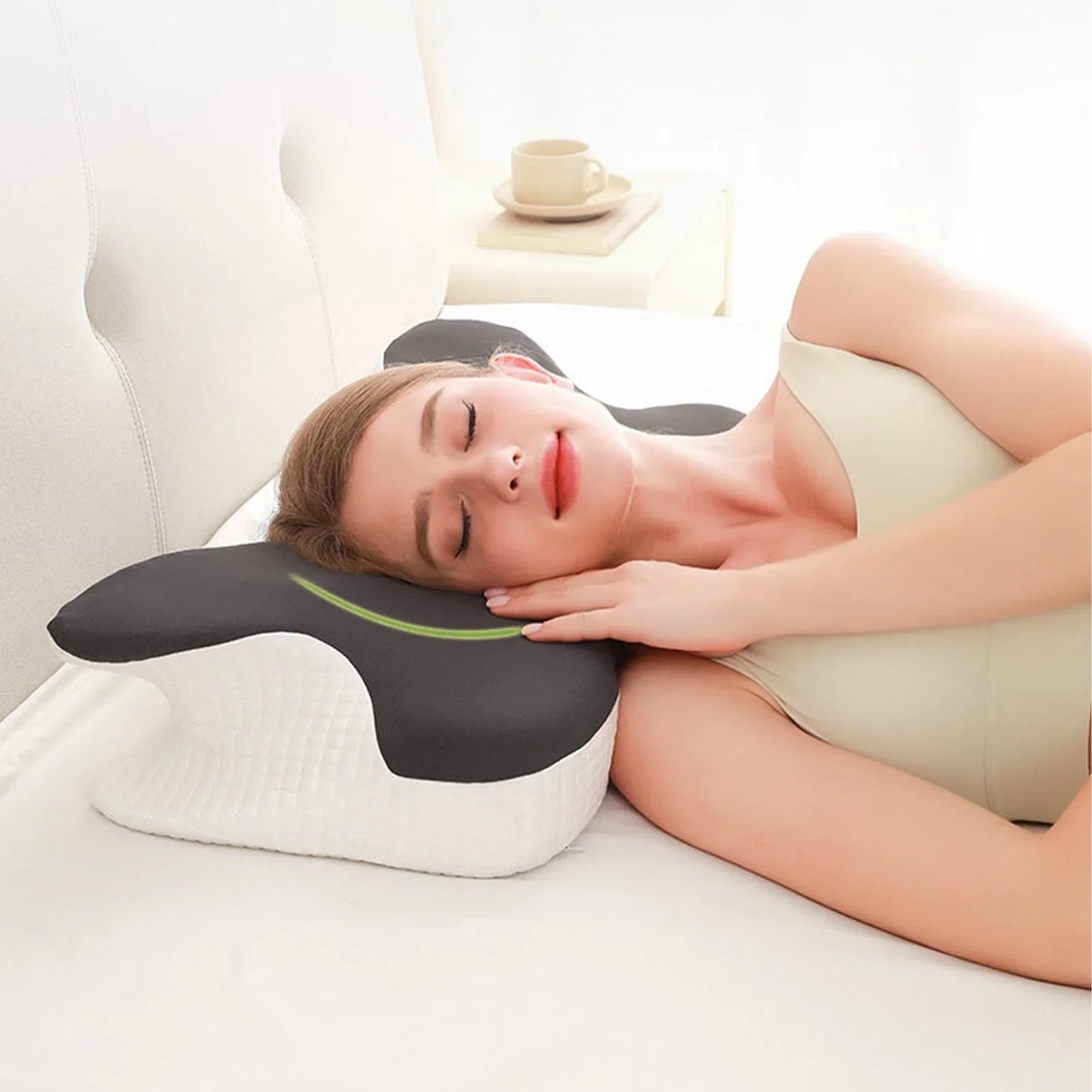Intelligent Neck Pillow – Ultimate Support for All Sleeping Positions