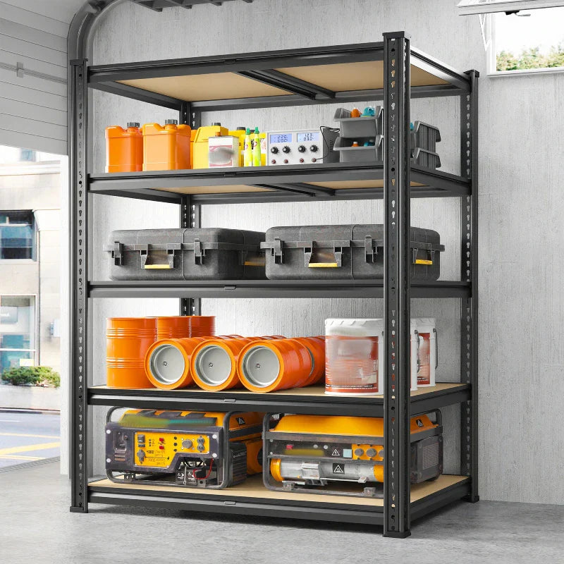 【🔥Factory Direct Clearout Sale🔥】35.5"W Garage Shelves 2250lbs, Metal Shelving Unit for Pantry Kitchen Warehouse