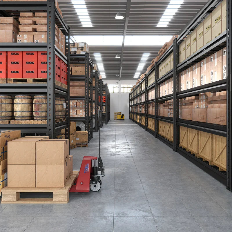 【🔥Factory Direct Clearout Sale🔥】Garage Shelving 48"W x 72"H  5-Tier Storage Shelves 3000 LBS  Heavy Duty Shelving Adjustable for Garage, Basement, Warehouse