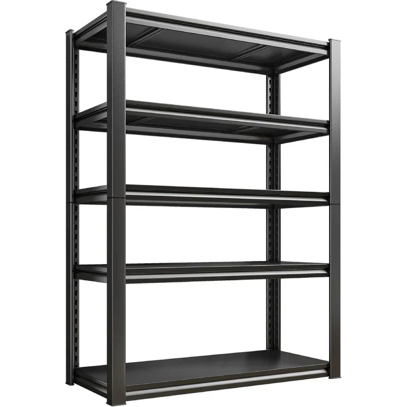 【🔥Factory Direct Clearout Sale🔥】2 Packs 31.5"W  Heavy Duty Storage Shelves, 5-Tier 2000 Lbs Adjustable Metal Shelving Units for Garage, Basement, Warehouse, Pantry