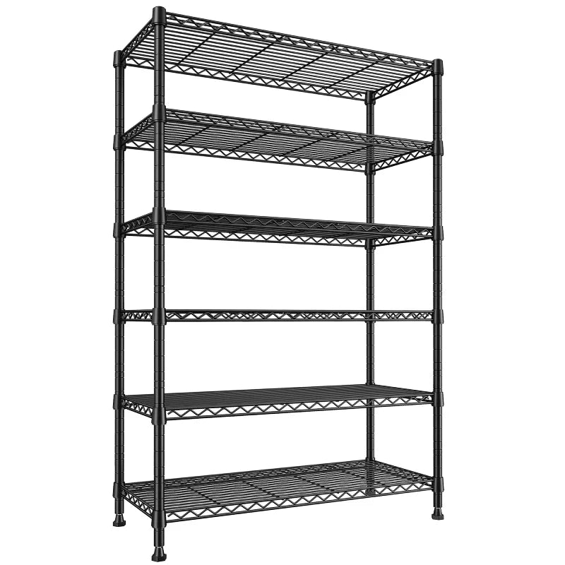 【🔥Factory Direct Clearout Sale🔥】Tall Wire Shelving Units，Adjustable Outdoor Metal Shelves, Storage Shelves for Kitchen Pantry Dorm
