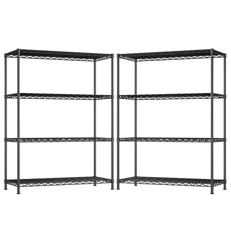 【🔥Factory Direct Clearout Sale🔥】3-Shlef Metal Shelves, Adjustable Steel Wire Shelving Units, Storage Rack for Kitchen Pantry Closet Dorm